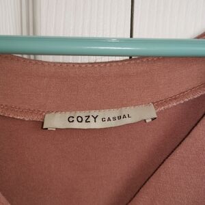 Cozy Casual Pink Dress